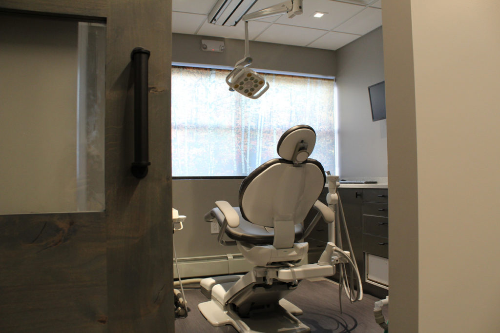 Private and comfortable patient treatment room at our Hewlett Location.
